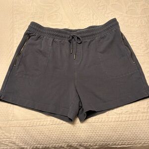 Athletic shorts size 12 Steel blue color
